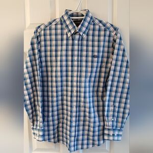 Lauren Ralph Lauren Boys Plaid Button-Down Shirt – Size 18